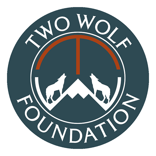 two wolf foundation logo